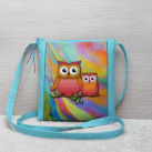 Malá kabelka se sovičkami