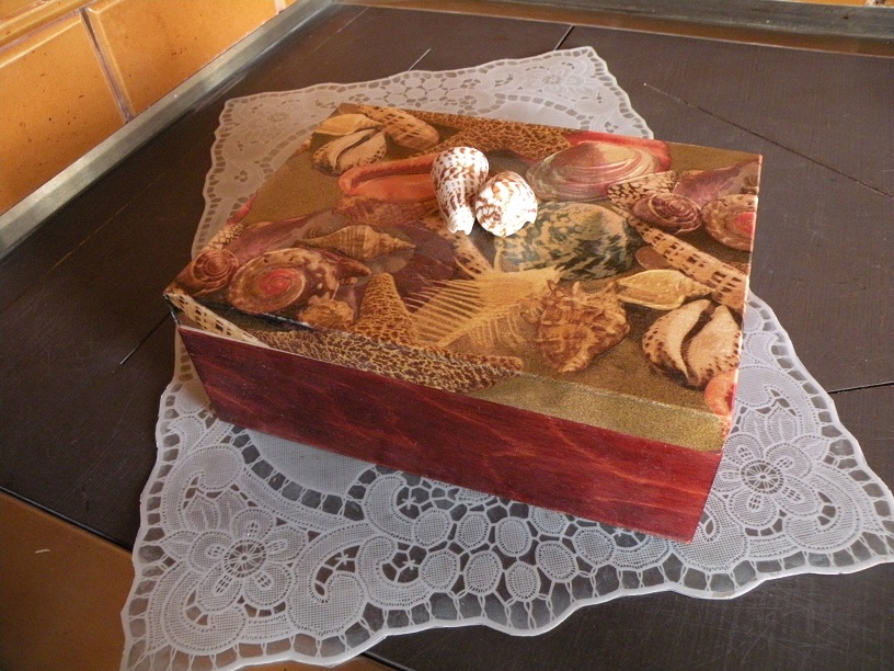 Krabička  s mušlemi