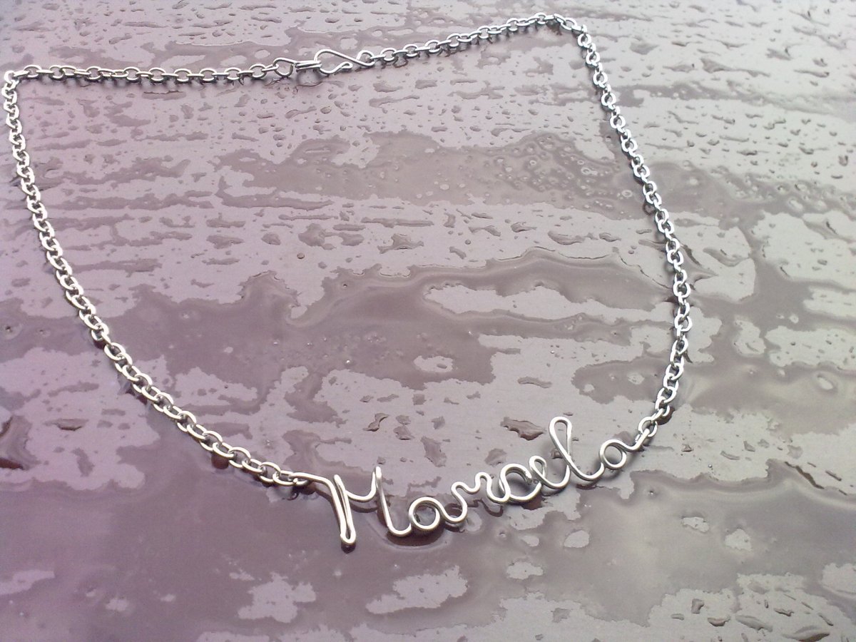 řetízek se jménem na přání (hypoalergenní)