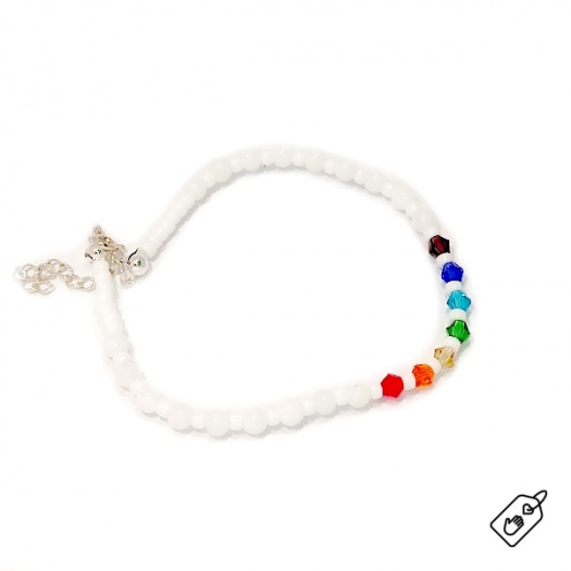 Stříbrný náramek Chakra