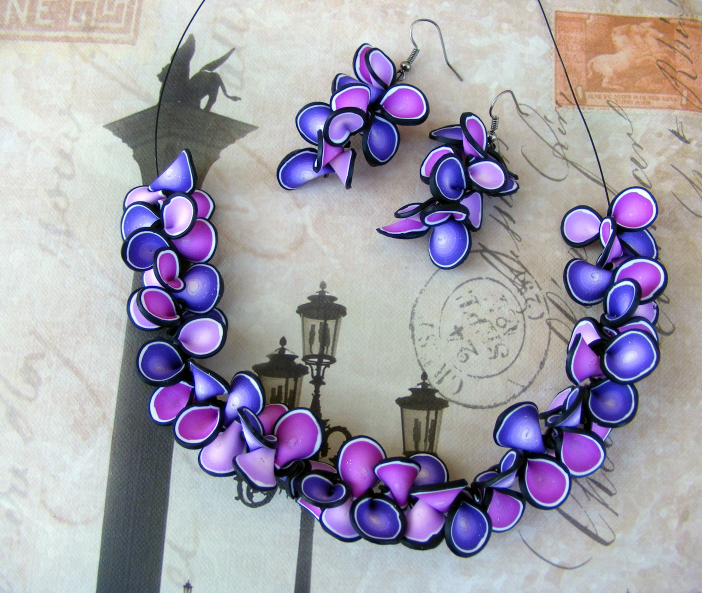 Fimo sada-fialové mámení