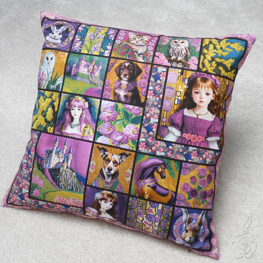 Povlak na polštář - Malé princezny