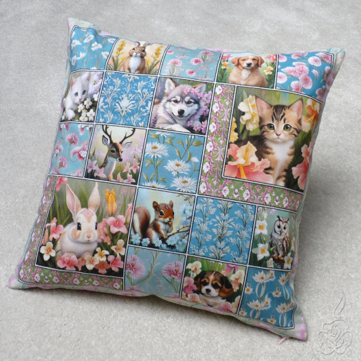 Povlak na polštář - Zvířátka