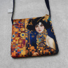Menší barevná kabelka - styl Klimt