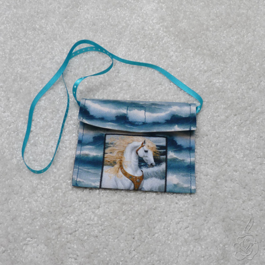 Dětská taštička na krk - kůň