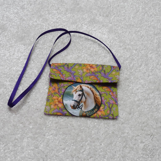 Dětská taštička na krk - kůň