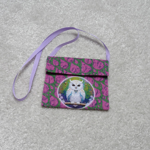 Dětská taštička na krk - sova