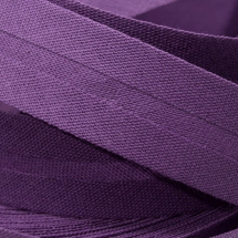 Šikmý bavlněný proužek šíře 20 mm (1m) - tmavě fialová