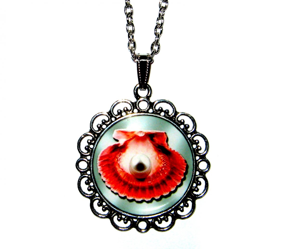 Přívěsek...Symbol mušle a perly.