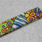 Barevná elastická čelenka s výrazným vzorem