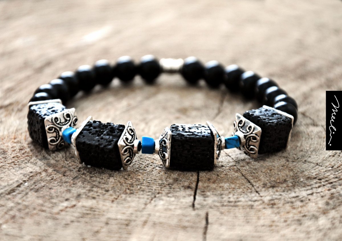 Energie v kostce - náramek z minerálů mix