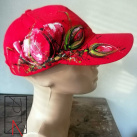 Čepice, "mÁky", červená