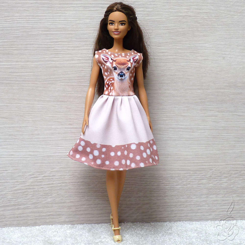 Šaty pro Barbie - Bambi