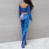 Kalhoty a top pro Barbie