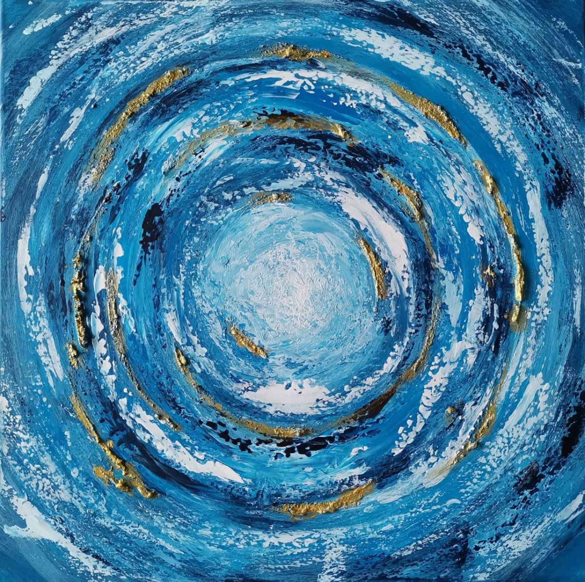 Energický obraz,  abstrakce se strukturou