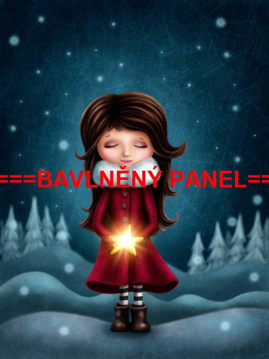 BAVLNĚNÝ  PANEL  15x20cm BSK-27