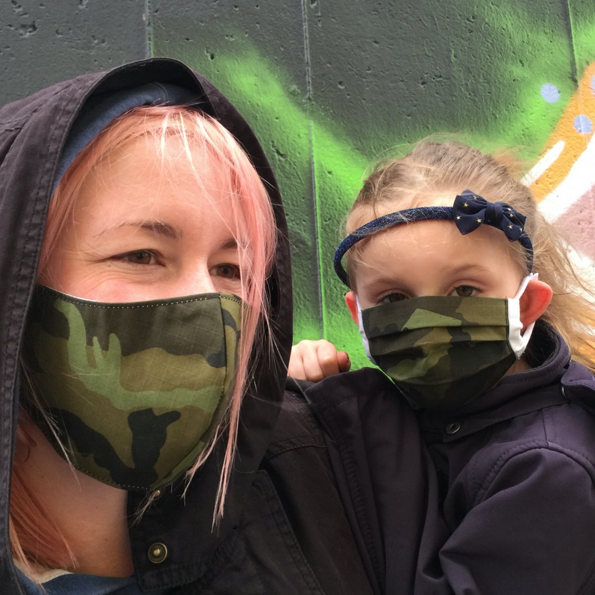 Výhodná sada - 2 roušky maskáčové