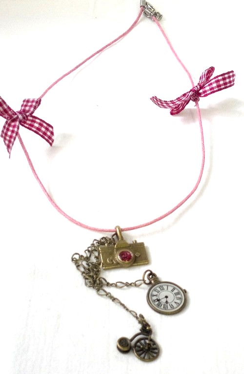 Vintage foťák - náhrdelník