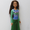 Vzorované tričko pro Barbie