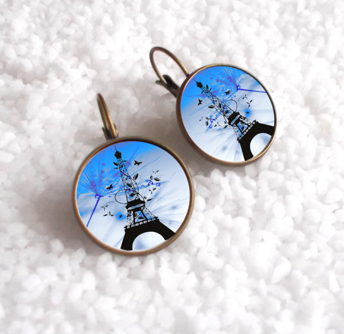 Náušnice z pryskyřice