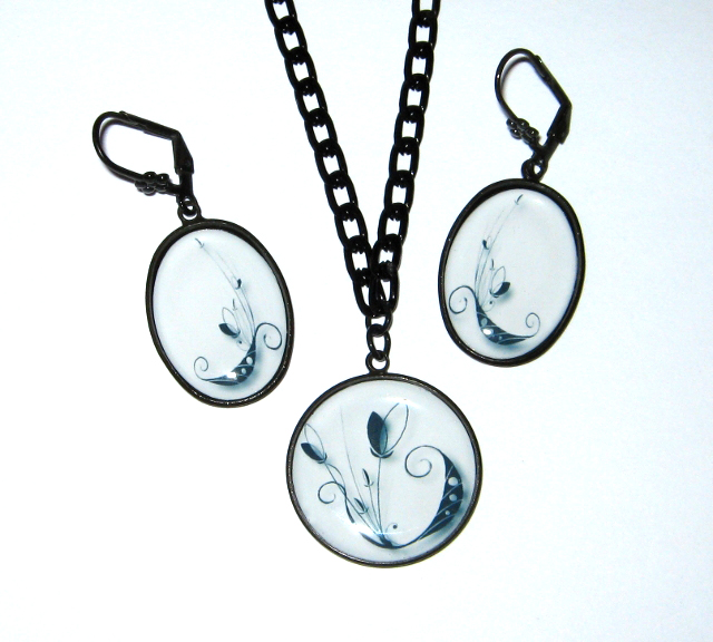 Černobílé ornamenty