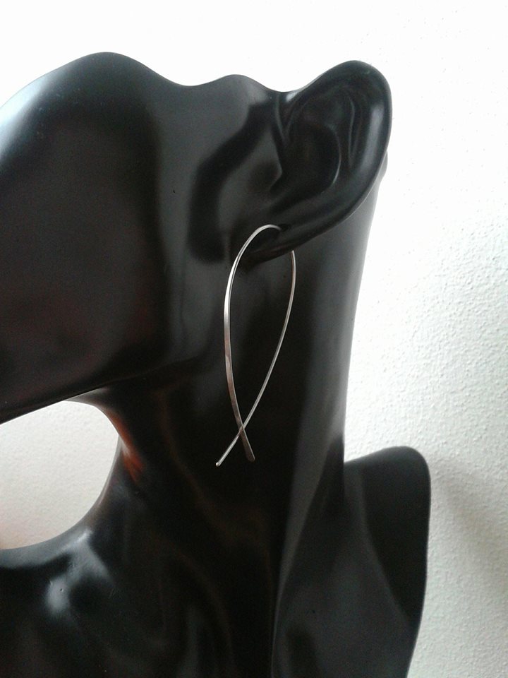 MINIMALISTICKÉ náušnice - chirurgická ocel