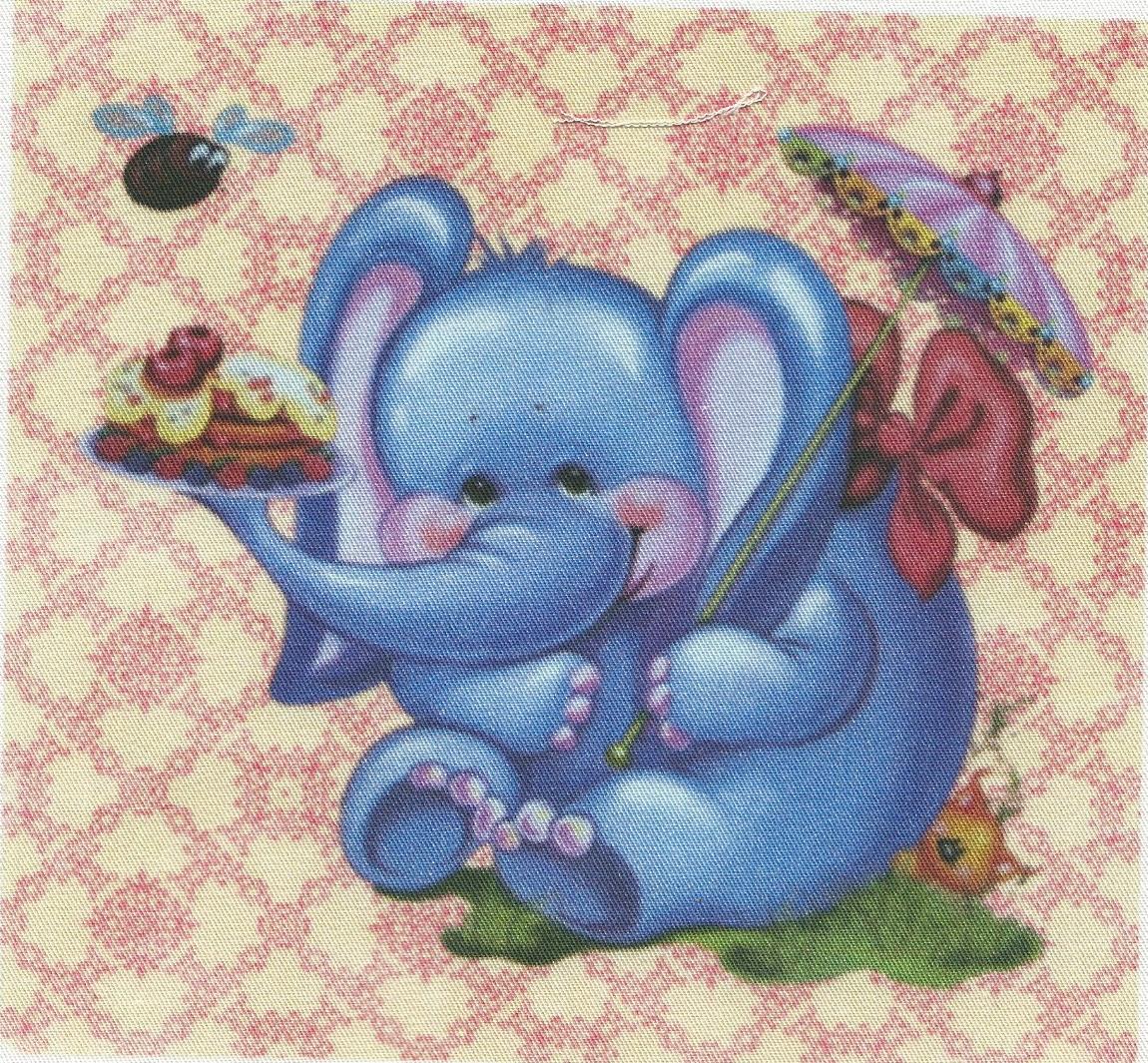 BAVLNĚNÝ PANEL -   13,5 X 14 cm DM48