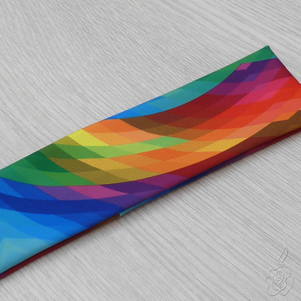 Barevná elastická čelenka 