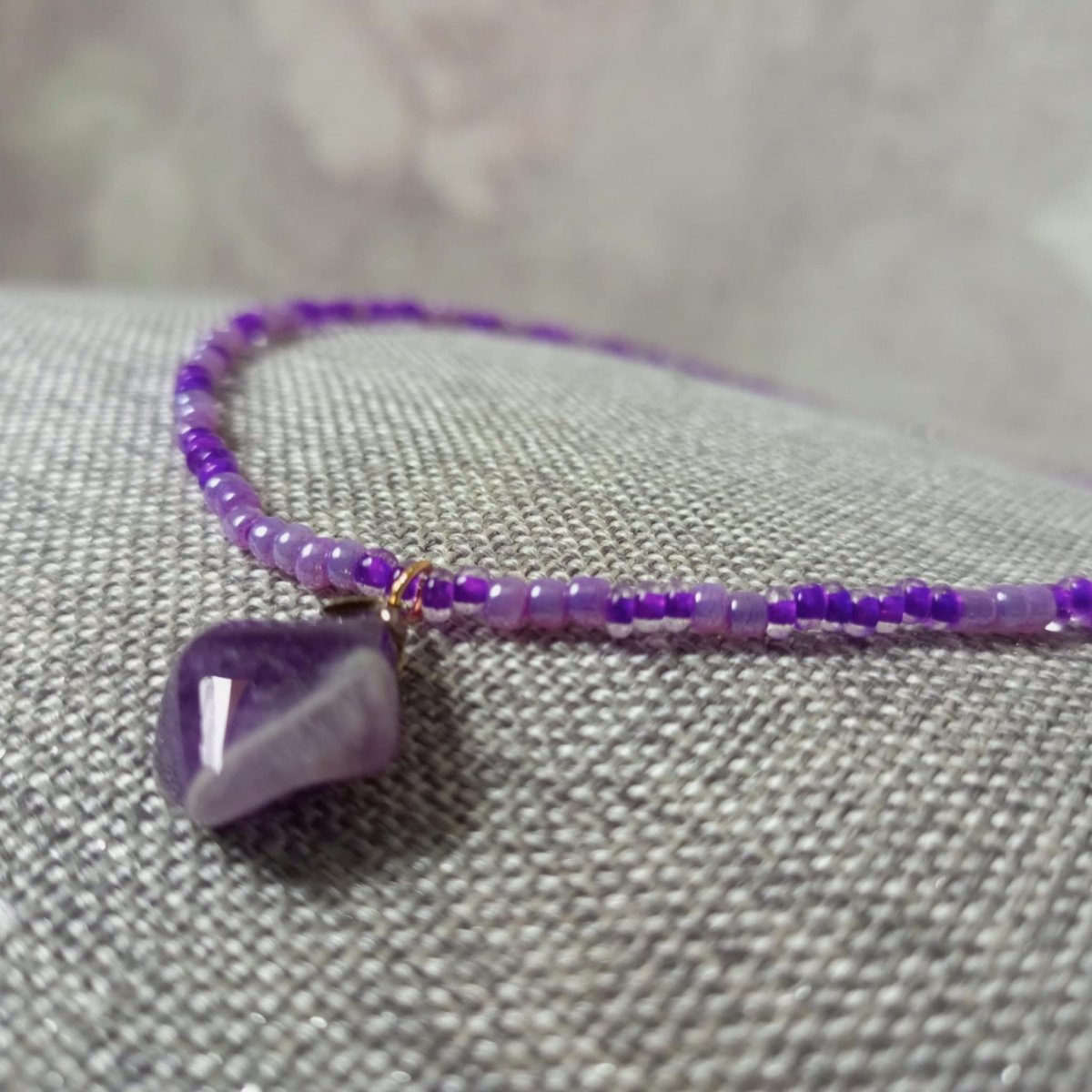 Náhrdelník s ametystem