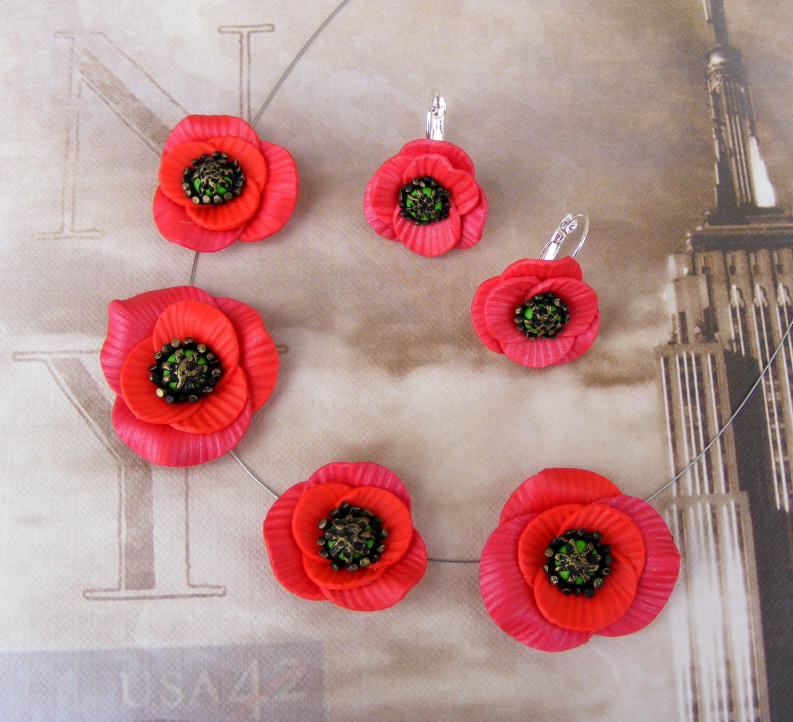 Fimo sada-vlčí máky