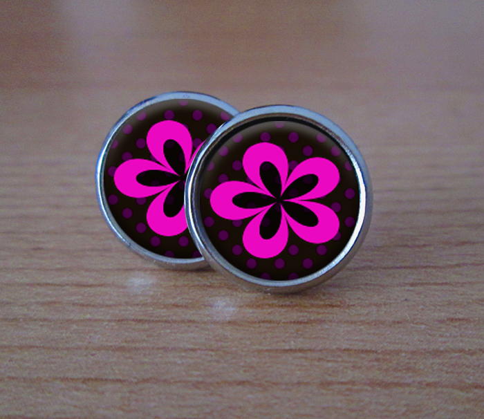 COOL PECKY - Fialový neon kvítek