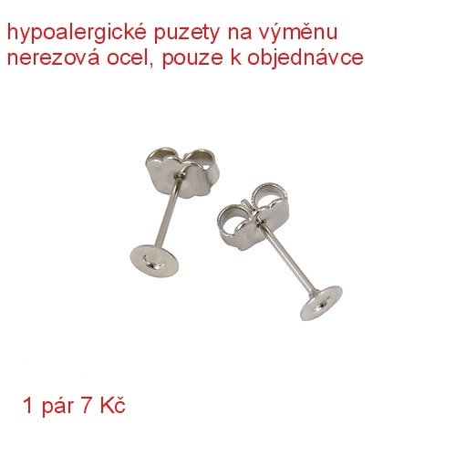 pro alergiky, pouze k objednávce šperku