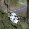 Náušnice - stříbrné bublinky