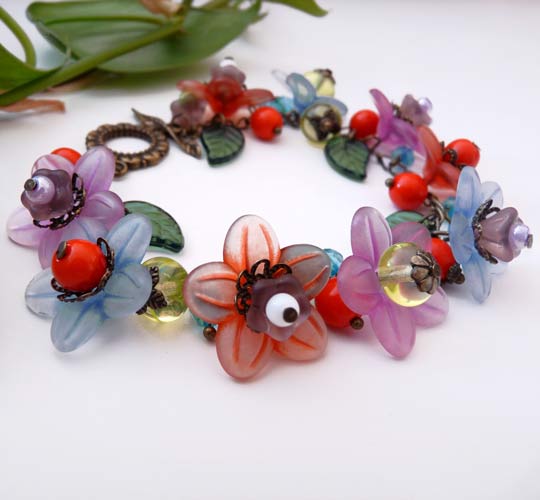 Květinový náramek