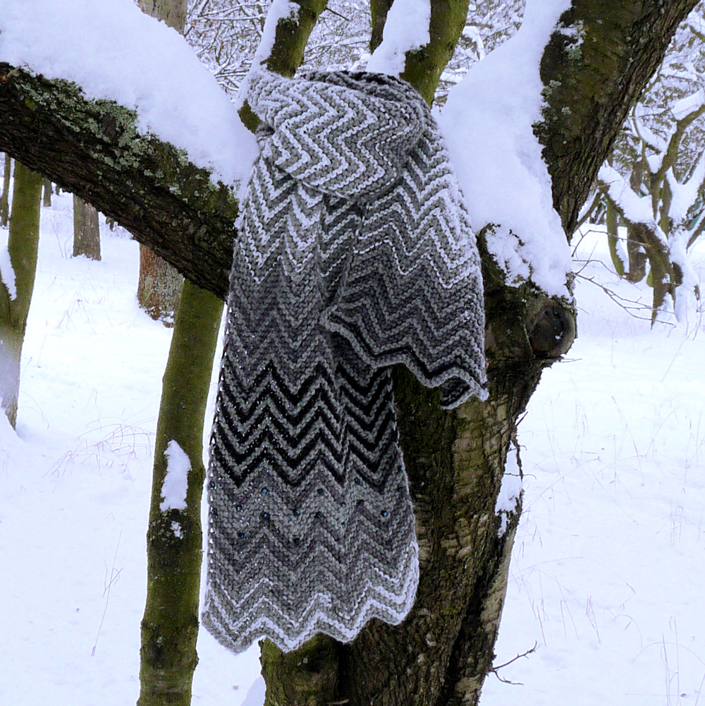 Šála - všechny barvy zimy