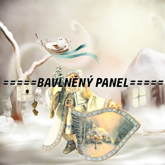 BAVLNĚNÝ PANEL 35 x 35 cm U171