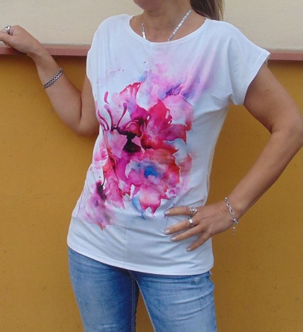 Tričko abstrakce XS - XXXL