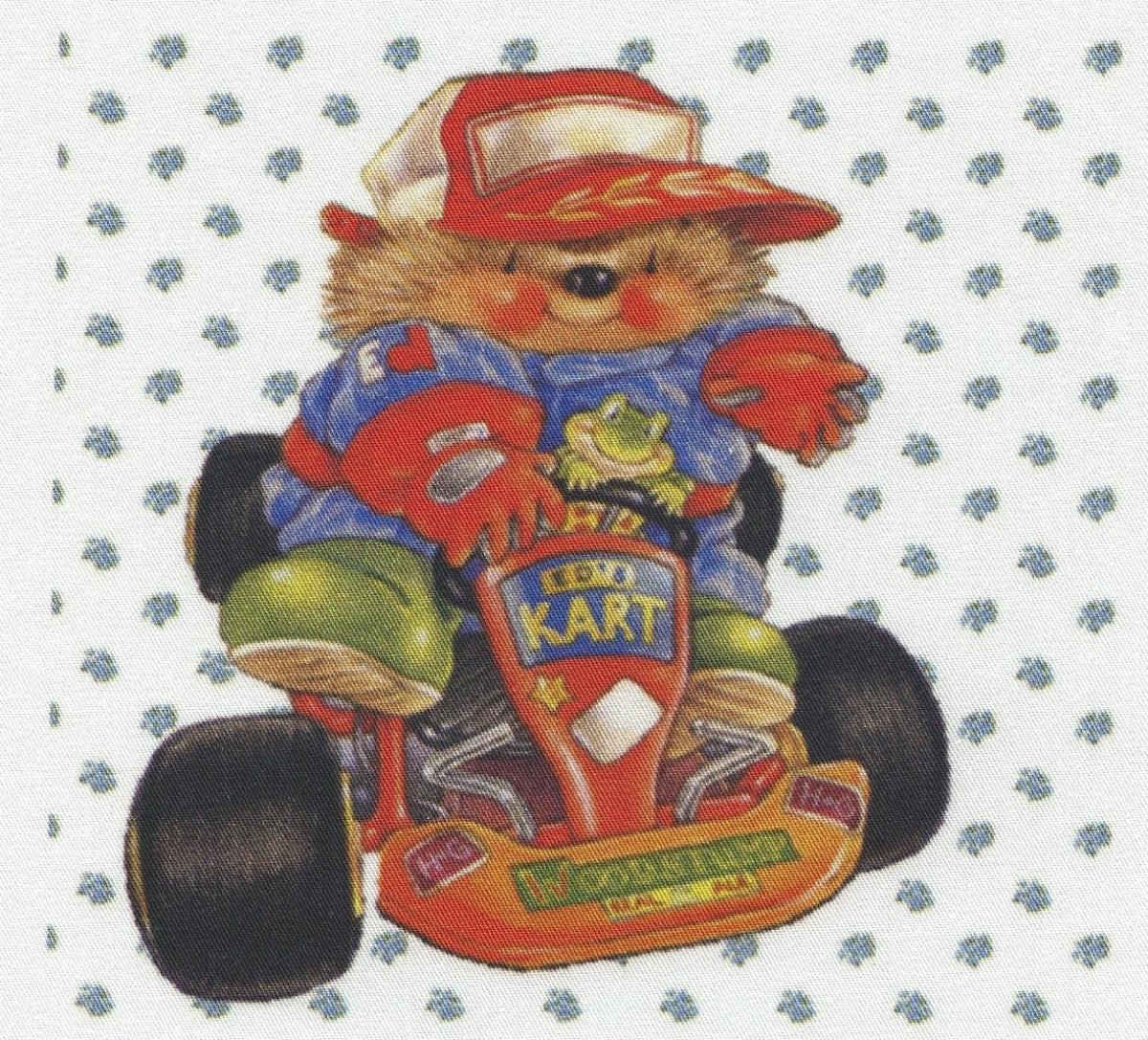 BAVLNĚNÝ PANEL -   13,5 X 14 cm DM82