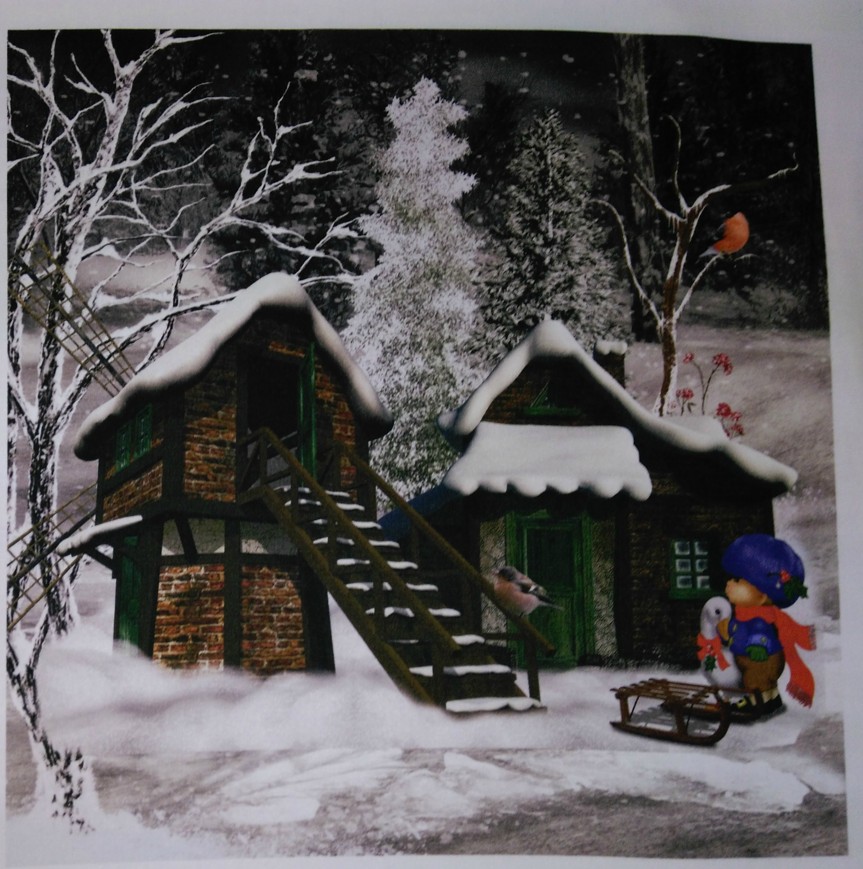 BAVLNĚNÝ PANEL - VELKÝ 35 X 35 cm 2lp253