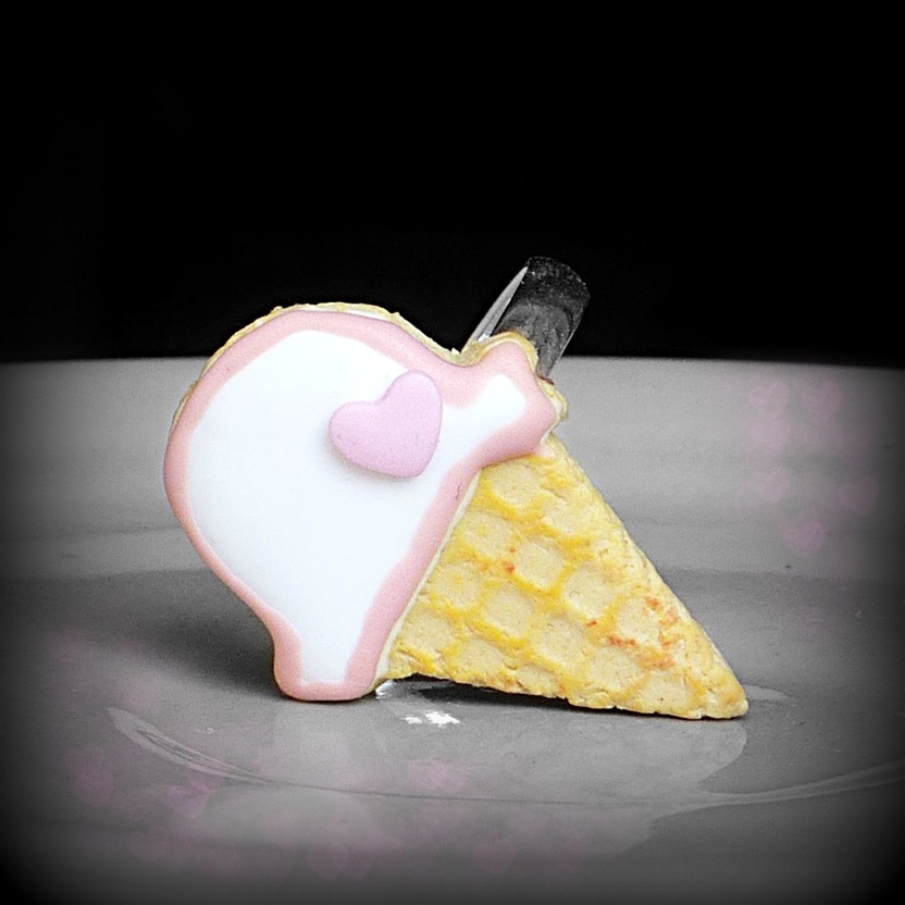 Zmrzlina se srdíčkem