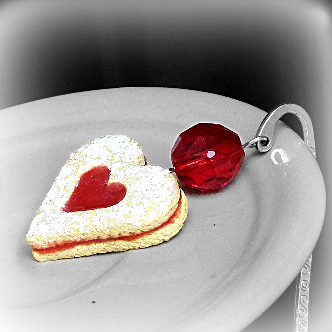 Linecké srdíčko - záložka