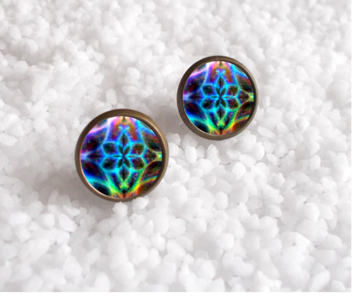 Peckové náušnice - chirurgická ocel