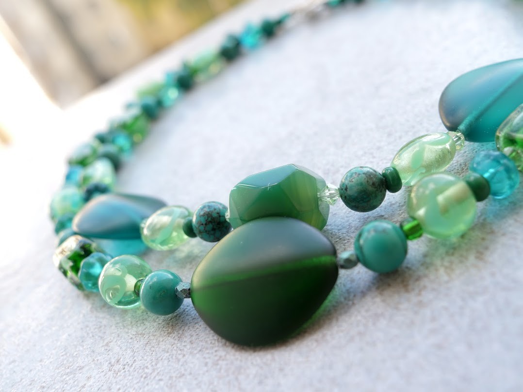 Náhrdelník Smaragdový