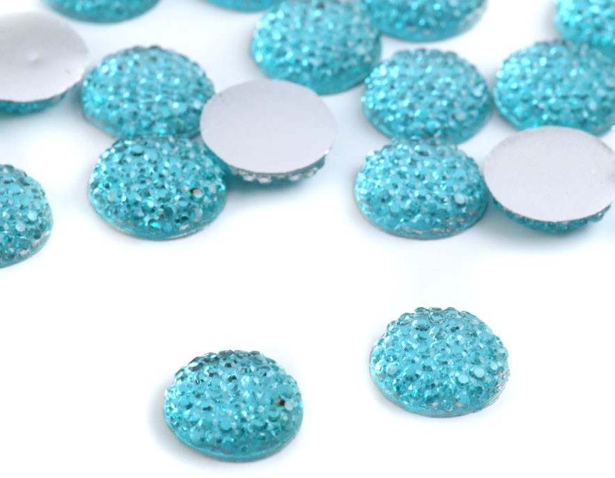 Broušené kamínky / kabošony - 4 kusy