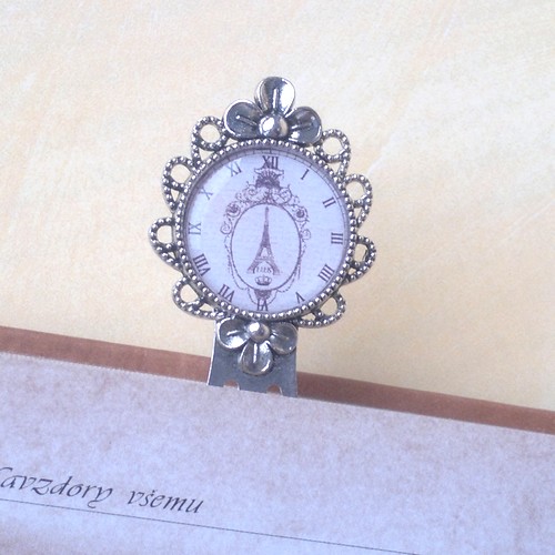 Záložka do knihy Pařížské hodiny