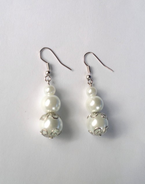 Luxusní perly - Bílé 