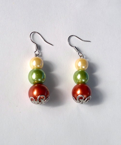 Luxusní perly -  v jarních barvách