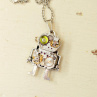 ROBOT, steampunkový přívěsek