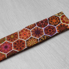 Elastická čelenka s mandalami v šestiúhelníku