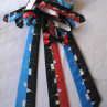 Modro-černá hedvábná kravata 221251